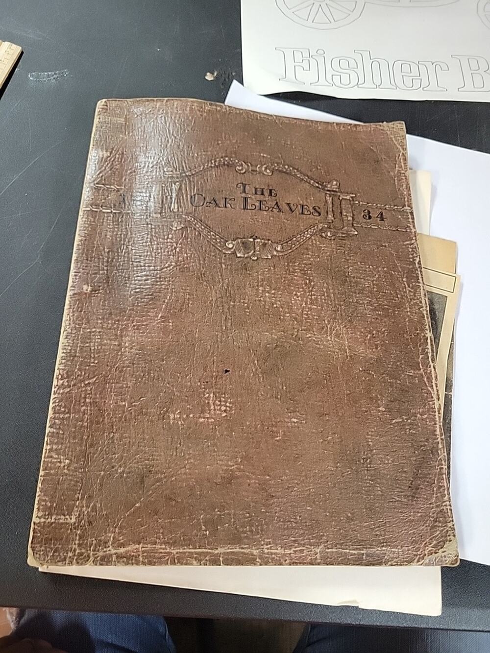 1934 The Oak Leaves Summitville In Yearbook